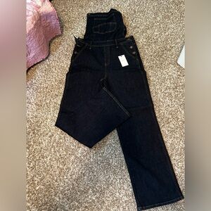 NWT Women’s Judy Blue Classic Wide Leg Denim Overalls XL